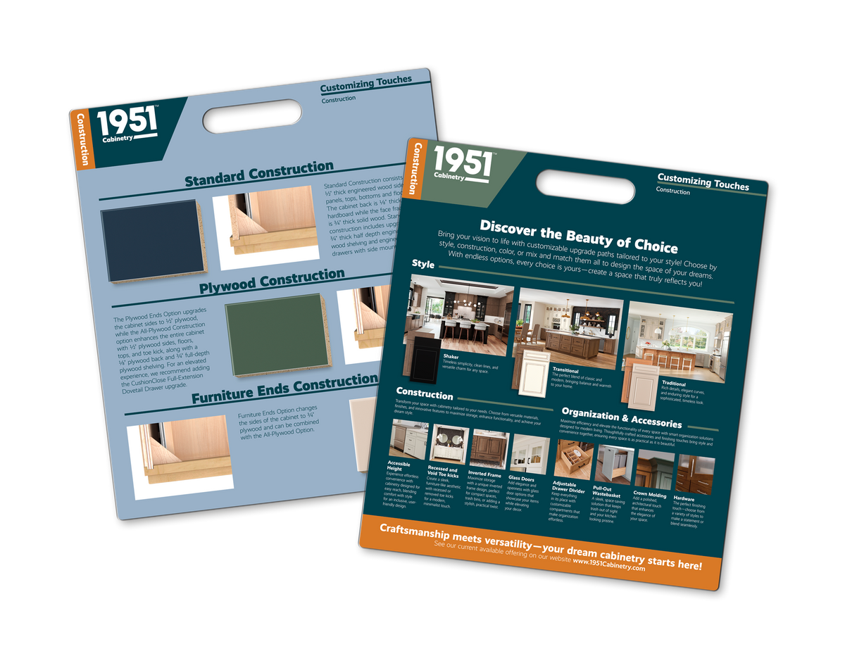 Contractor Sample Box Construction Sample – 1951 Samples Order Form