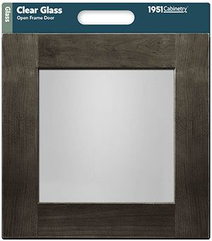 Open Frame w/ Clear Glass